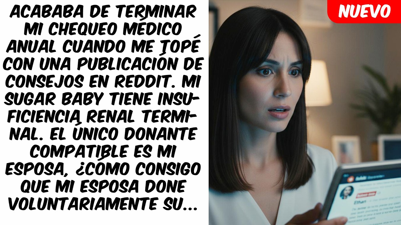 Acababa de terminar mi chequeo médico anual cuando me topé con una publicación de consejos en Reddit