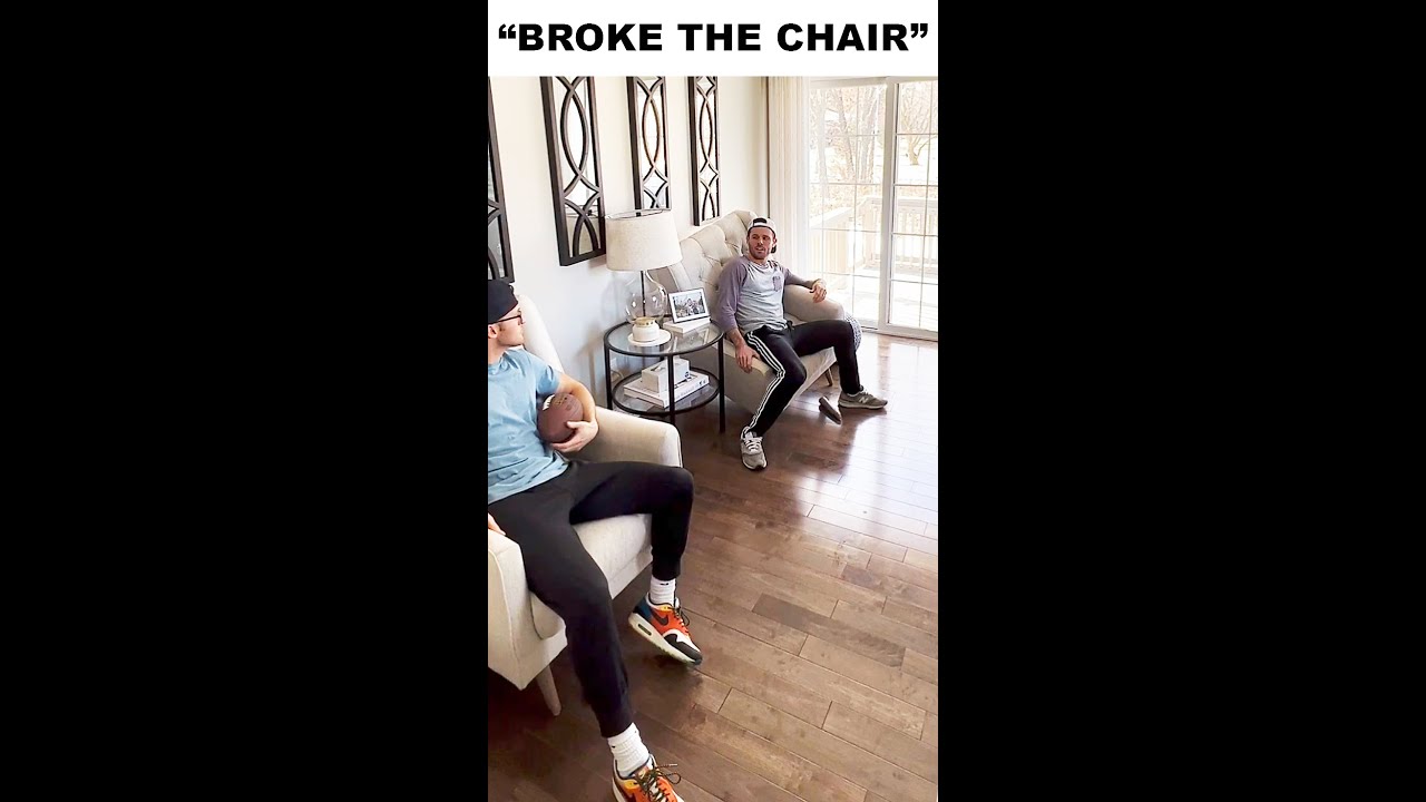 I Broke Our Chair For This Video! (Bloopers/bts from Rush Pt. 5)