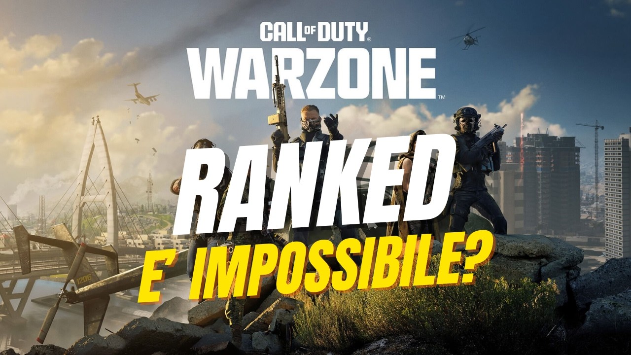 WARZONE: Provo a qualificarmi in RANKED, ma i CHEATER... 🤬 (Gameplay Tattico)