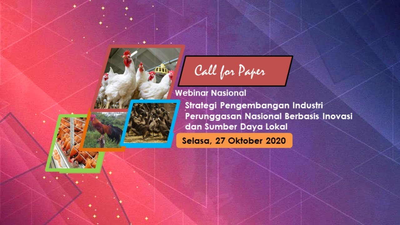 Webinar Industri Perunggasan Nasional Fakultas Peternakan Universitas Andalas