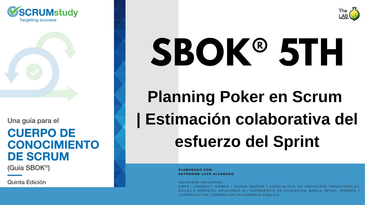 13: Planning Poker en Scrum | Estimación colaborativa del esfuerzo del Sprint
