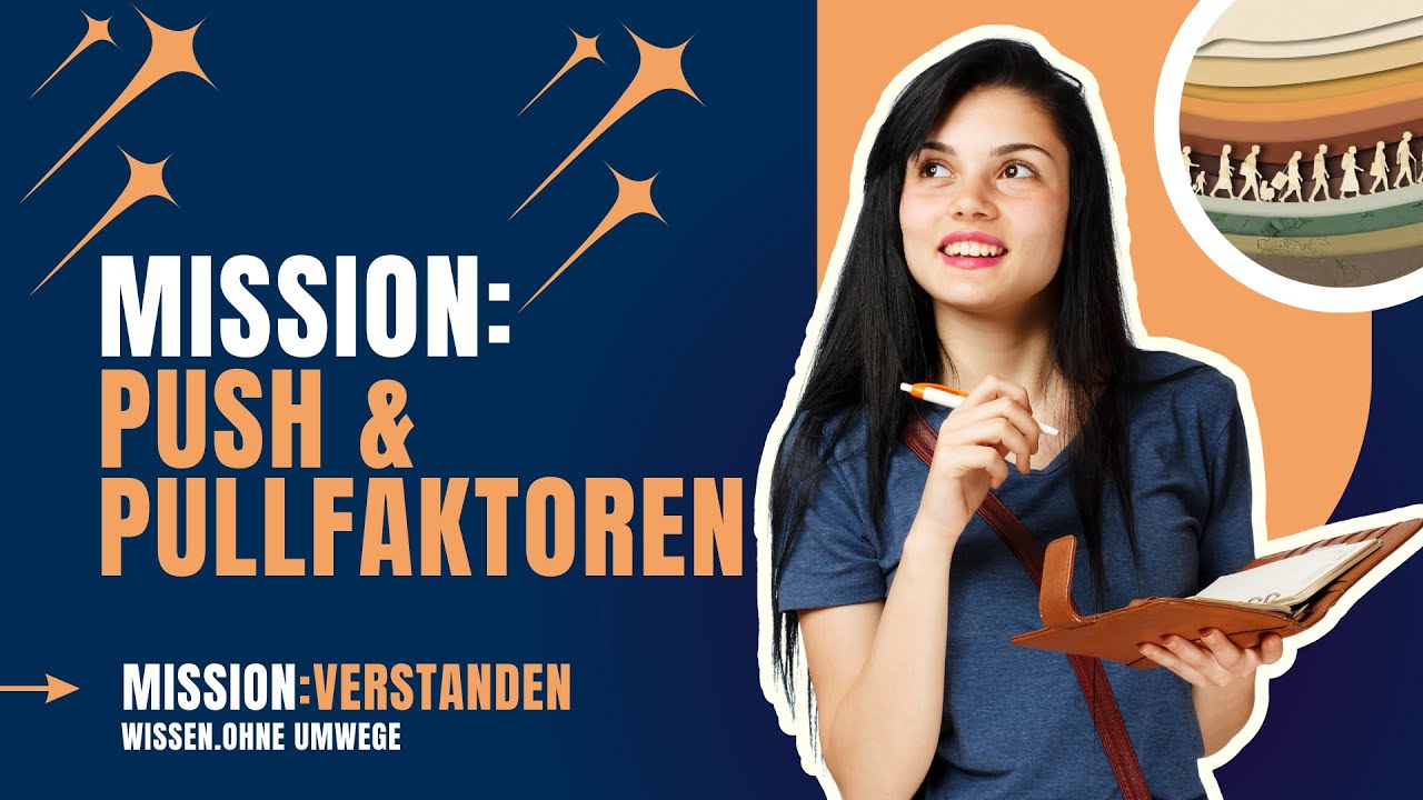 Push- und Pull-Faktoren einfach erkl&auml;rt | Migration & Fluchtursachen Erdkunde Klasse7