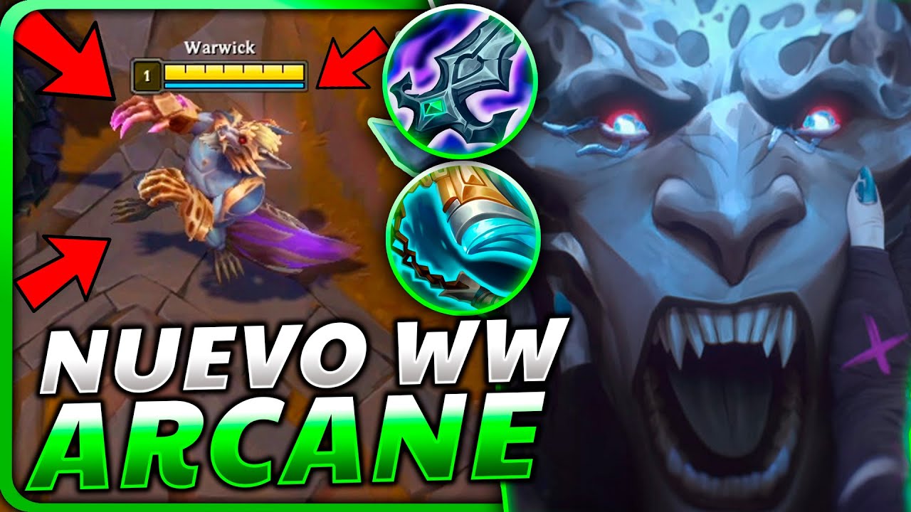 💀¡DUELO CANONICO, WARWICK vs JINX! ¡La DETONO SIN MIEDO al PULSAR 1 TECLA con VEL. ATAQUE INFINITA!