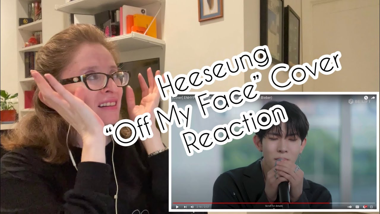 Enhypen Heeseung “Off My Face” Cover Reaction