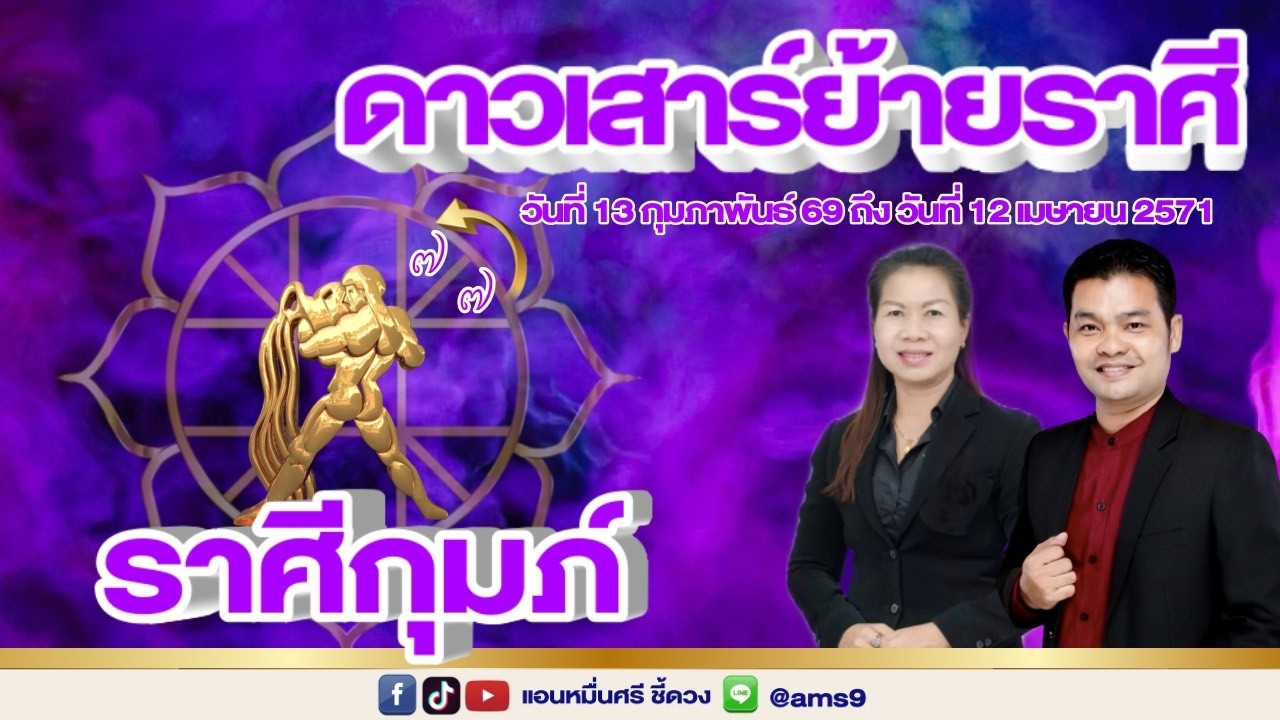 ราศีกุมภ์ ดาวเสาร์ย้ายราศี