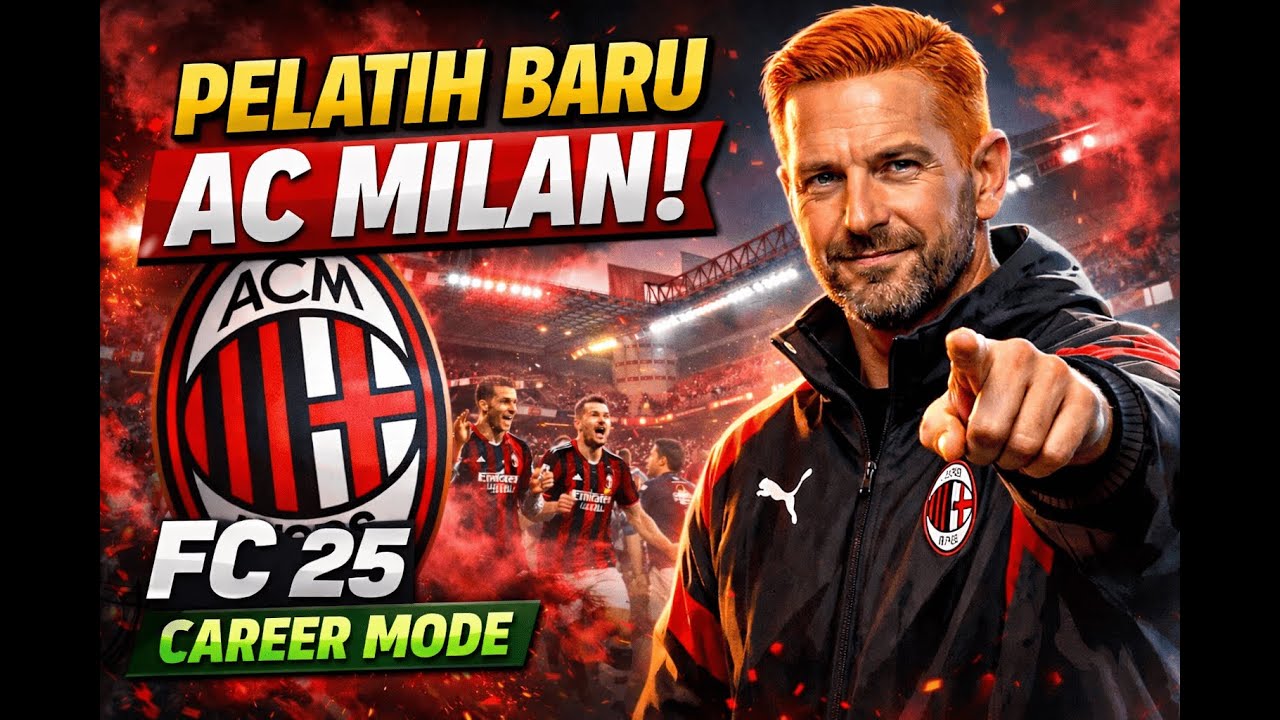 Hari Pertama Manajer Baru | FC 25 AC Milan Career Mode #1