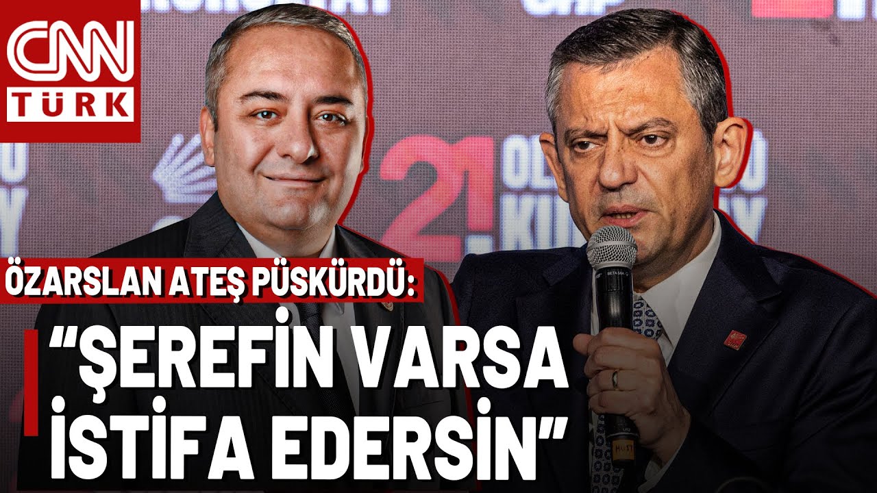 İstifa Eden Keçiören B. Başkanı Mesut Özarslan: 