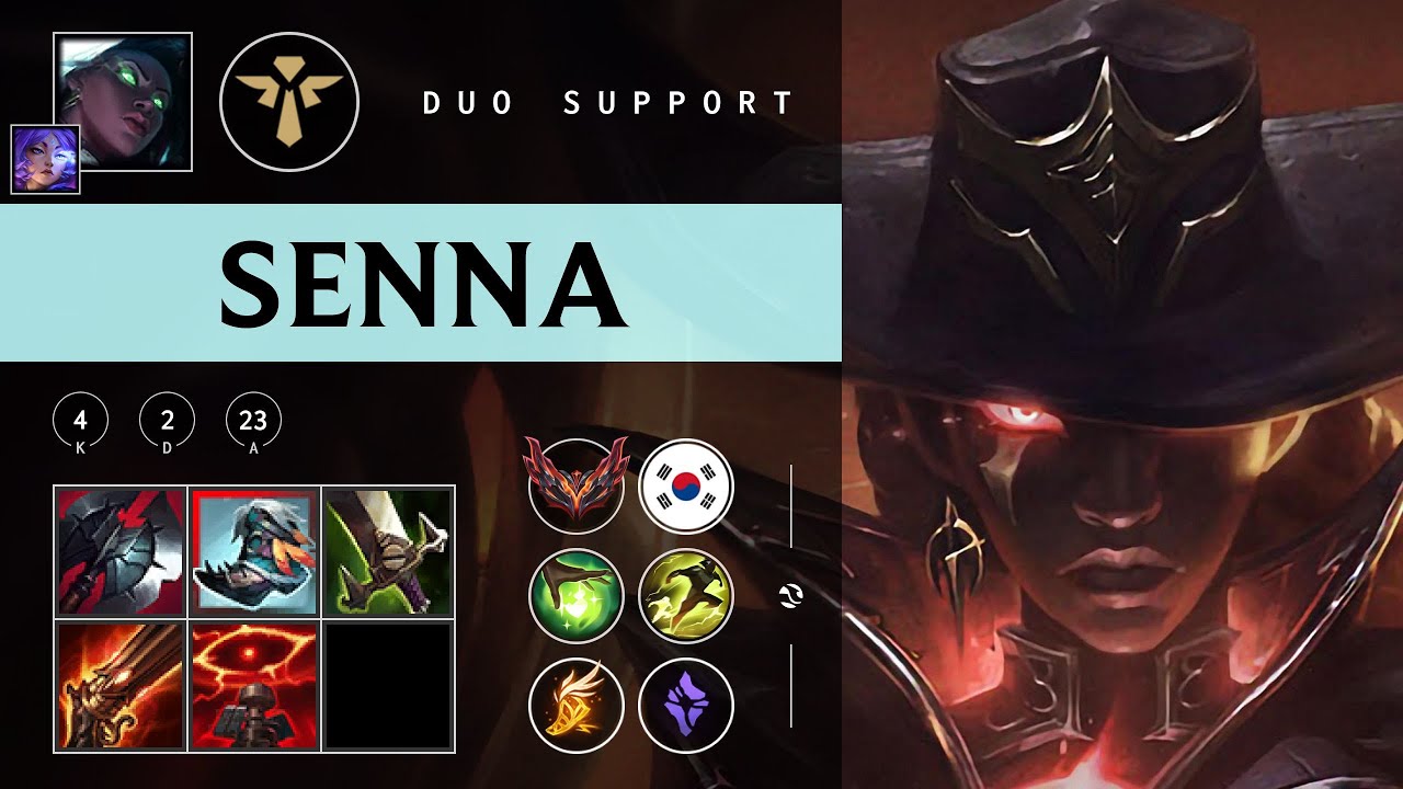 Senna Support vs Nautilus - KR Grandmaster Patch 25.22