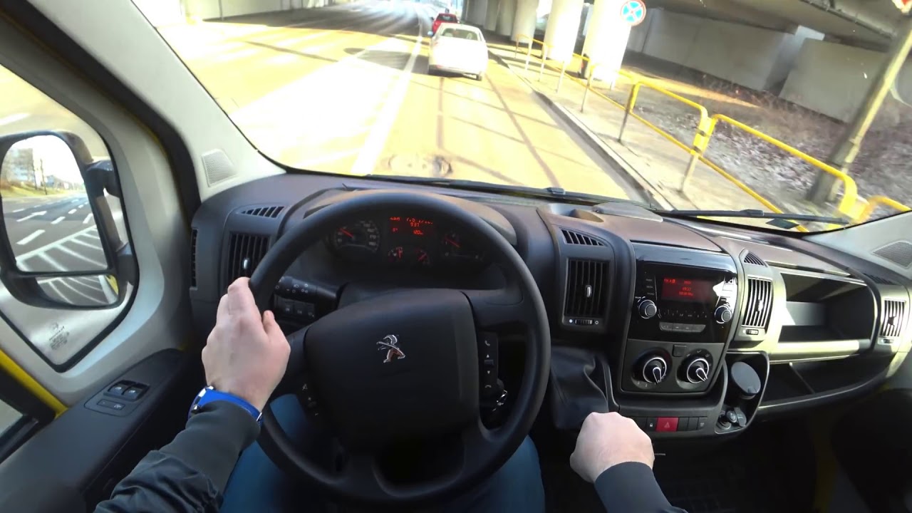 Peugeot Boxer 2018  2.0 BlueHDi Euro 6 4K  POV Test Drive