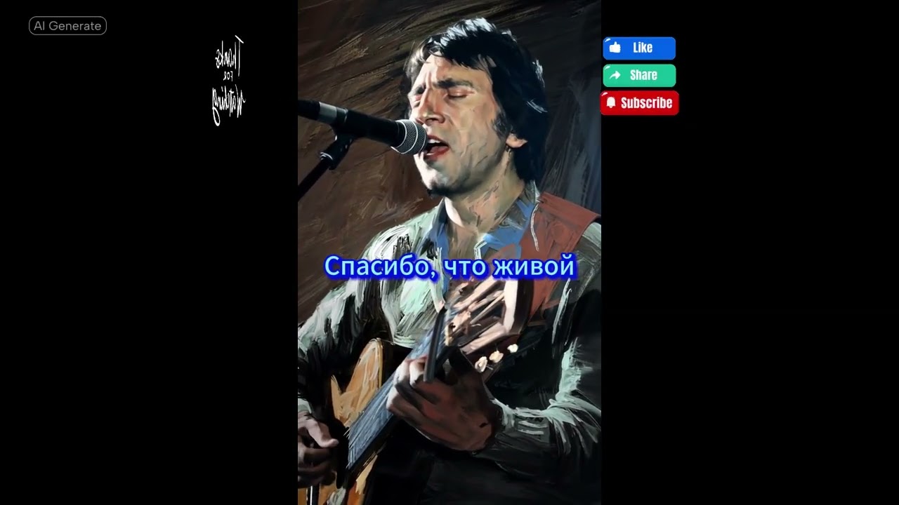 Спасибо что живой, #высоцкий