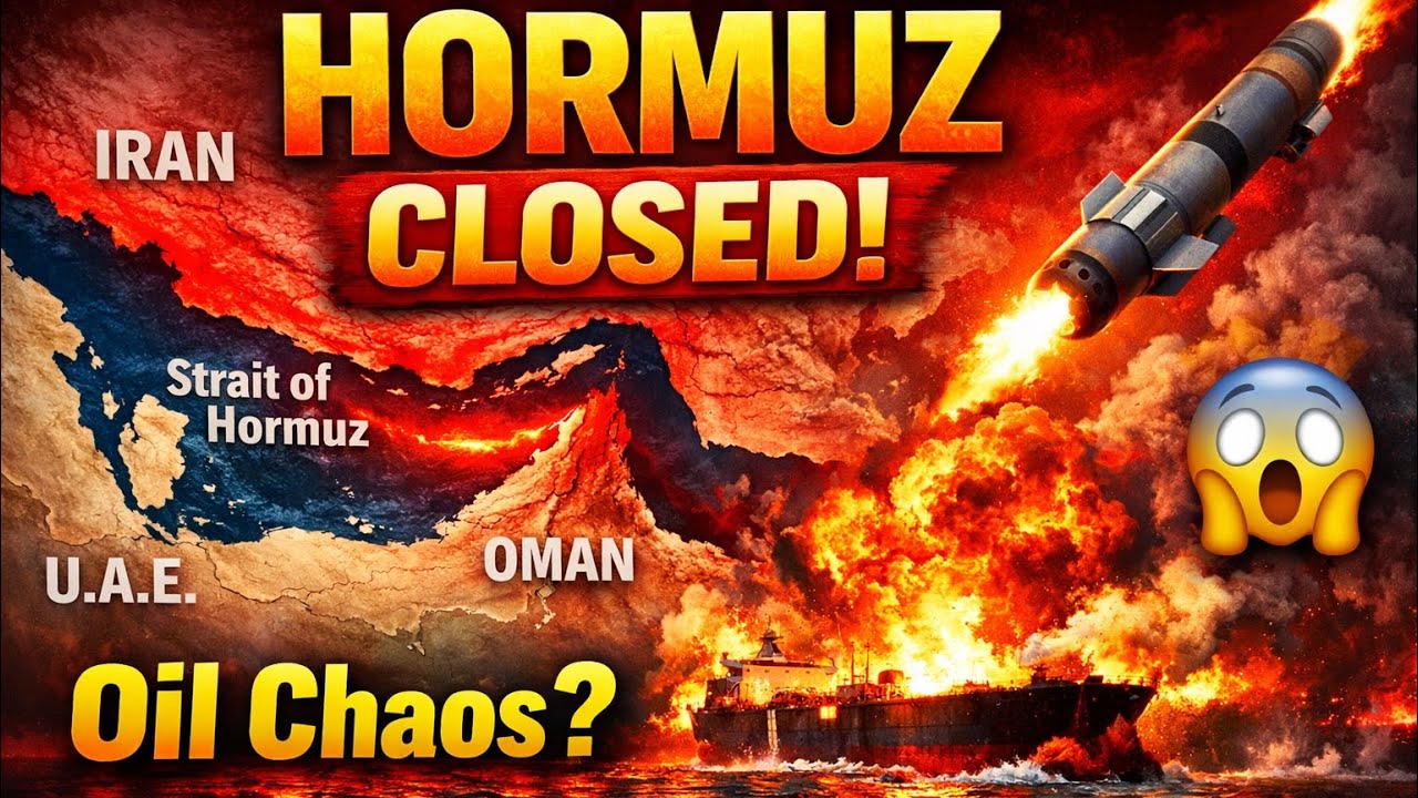 Iran Closes Strait of Hormuz for Hours! World Economy Shakes &ndash; US Attack Coming? 😱 2026