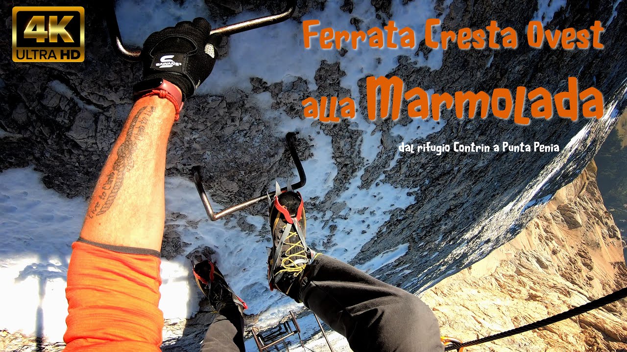 Ferrata Cresta Ovest alla Marmolada