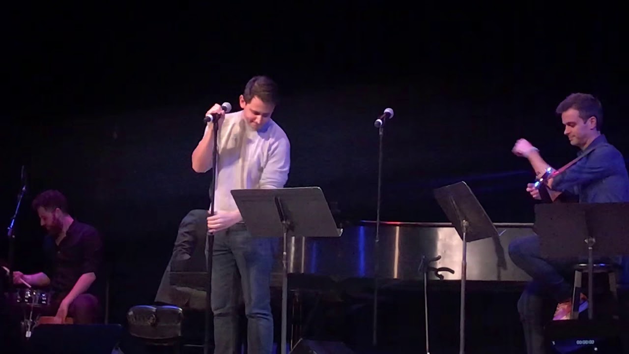 Benj Pasek and Darren Criss sing Waving Through a Window