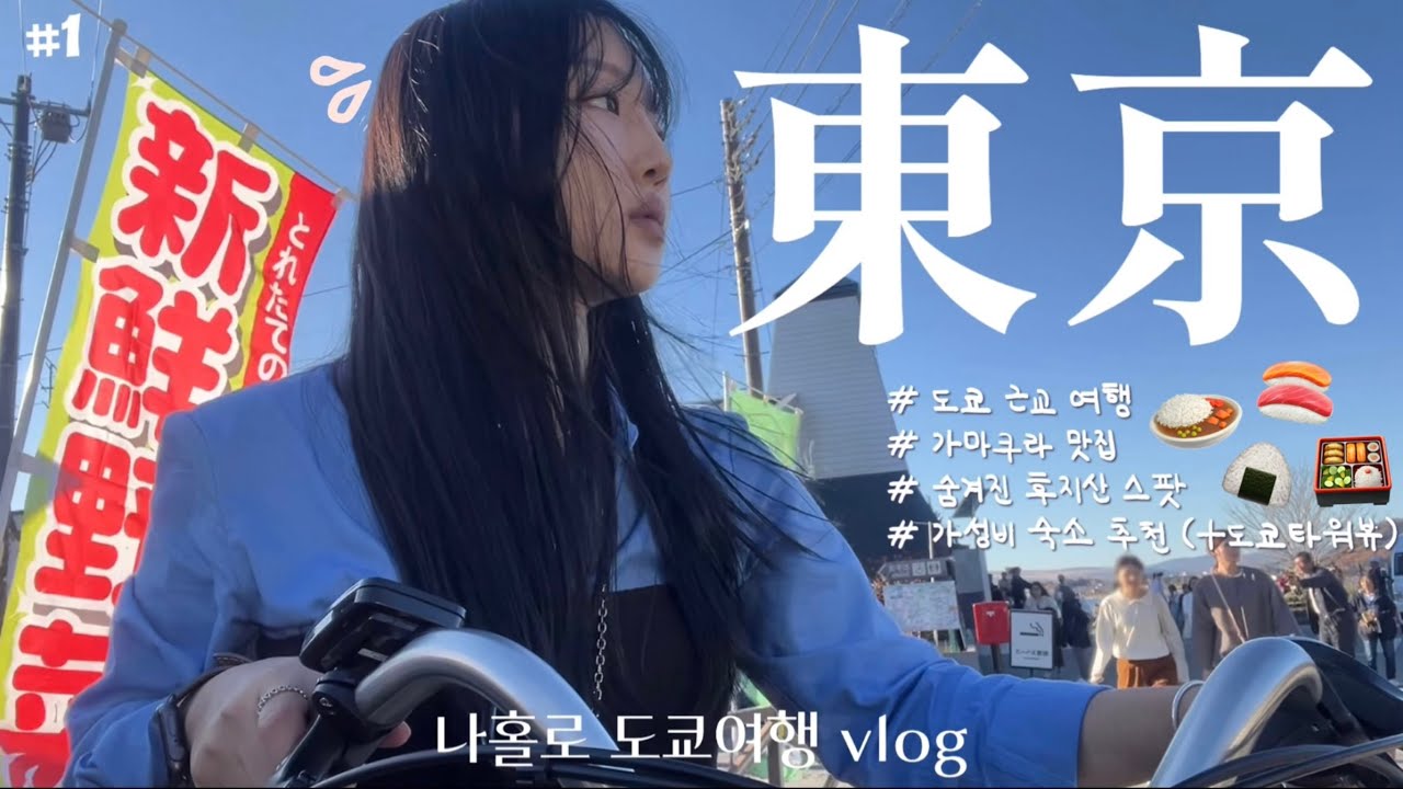 나 혼자 도쿄 여행 VLOG 🇯🇵| EP1. 가마쿠라 카레 맛집, 도쿄 맛집 솔직 리뷰, 도쿄타워 뷰 캡슐호텔, 도쿄 근교 기차 여행, 도쿄 와이드패스, 숨겨진 후지산 포토 스팟