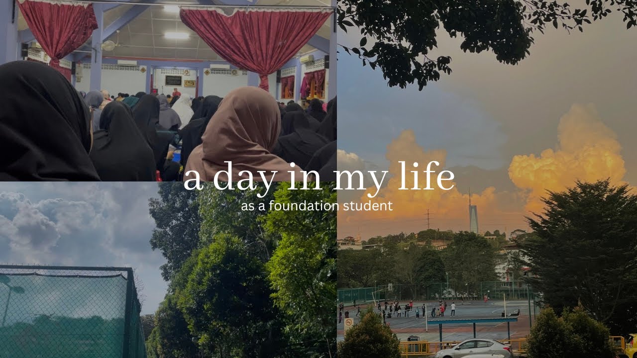 a day in my life⛅️ | first day of second semester | UM (asasi)