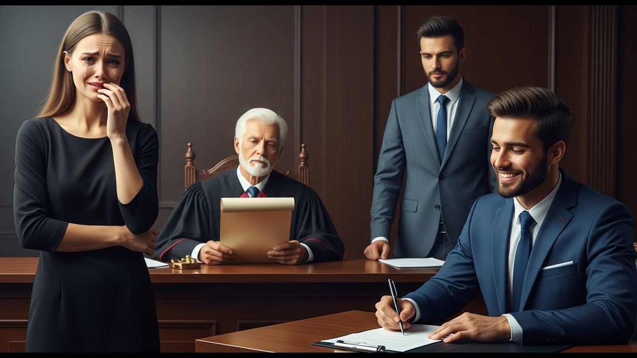 Υπέγραψε τα χαρτιά του διαζυγίου μας κοροϊδεύοντάς με... Τότε ο δικαστής διάβασε δυνατά τη διαθήκη τ