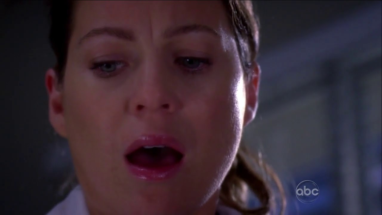 Grey's Anatomy John Doe writes on Meredith's hand 