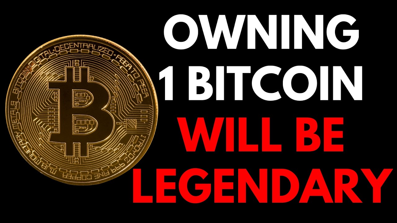 If you're watching this in 2026, you MUST get 1 Bitcoin