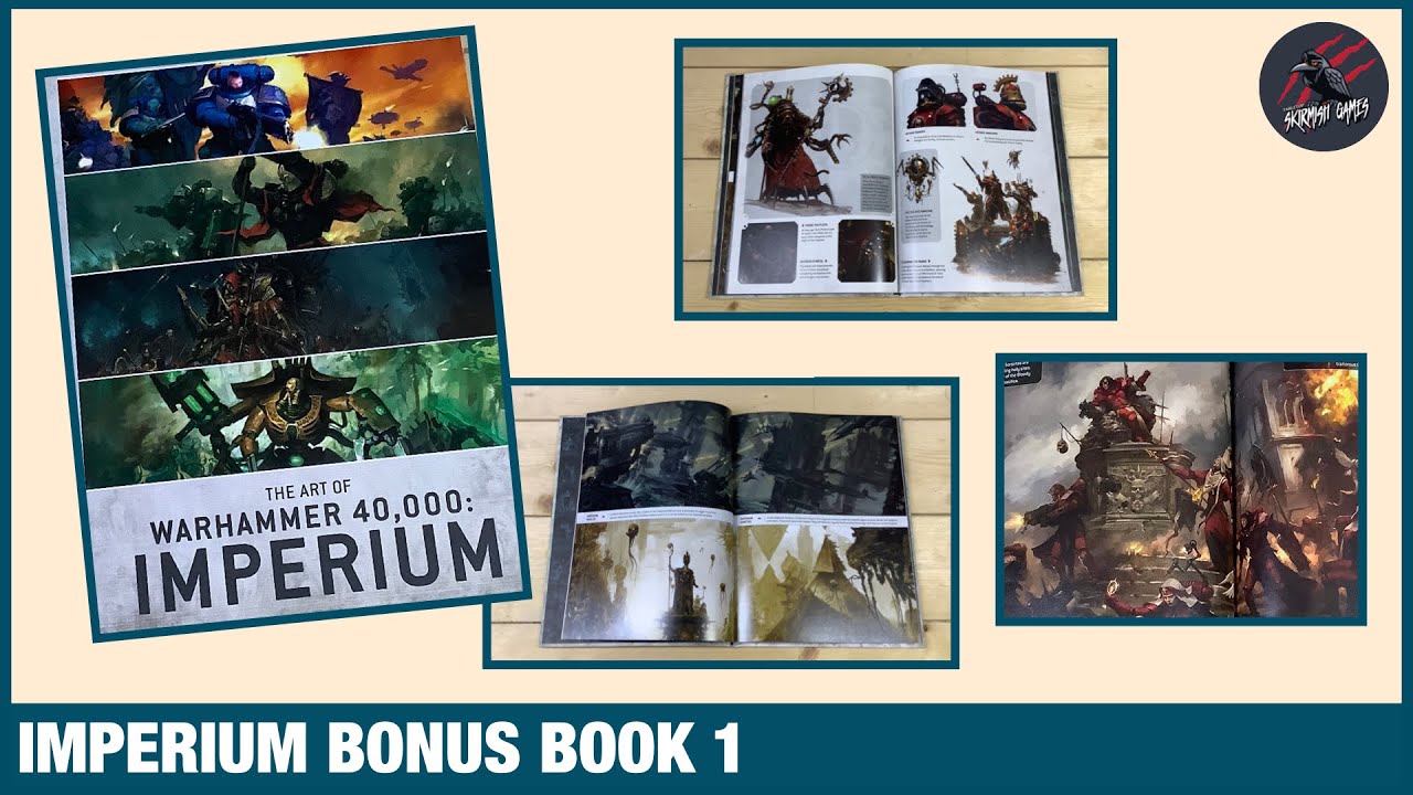 THE ART OF WARHAMMER 40,000 IMPERIUM BOOK - Flick Through & Review
