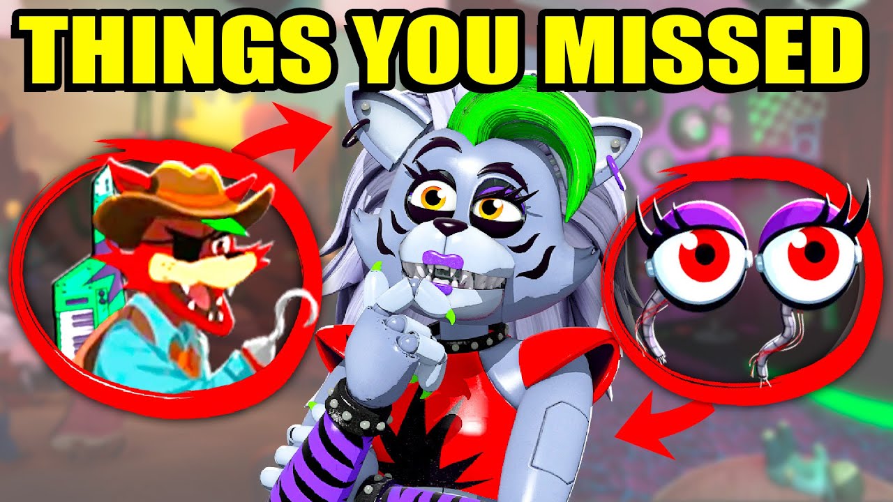 Did YOU Know THIS about Roxanne Wolf in FNAF Security Breach?
