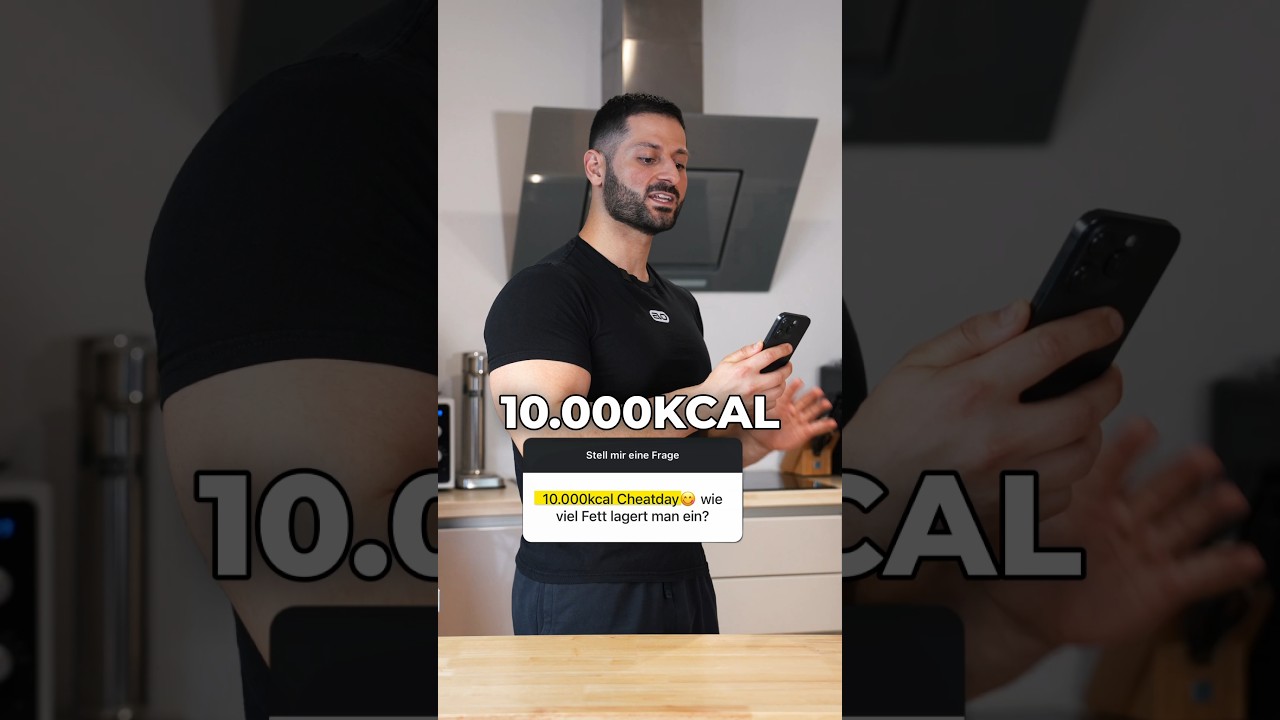 10.000kcal Cheat Day: Wie viel Fett lagert man ein? #fitness #ern&auml;hrung