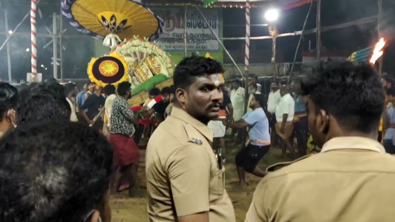 Arulmigu Marundeeswarar thyagaraja Swamy second bhavani panguni festival Thiruvanmiyur 2021