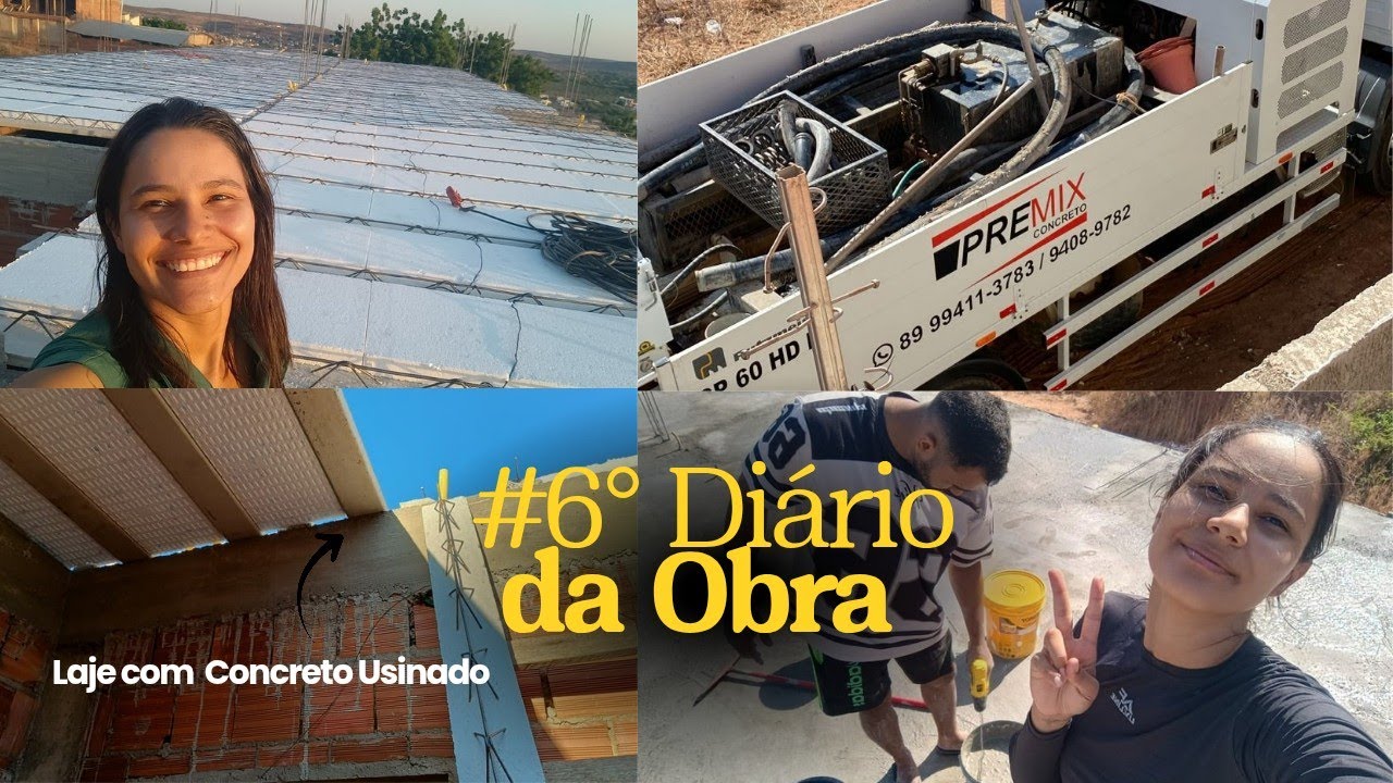 Diário da Obra #6 | Processo da laje + impermeabilização