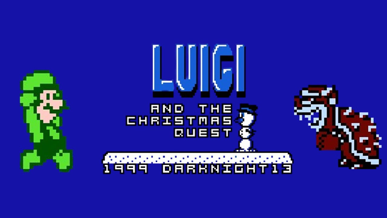 Bumpy Plays: Luigi and the Christmas Quest (NES rom hack)