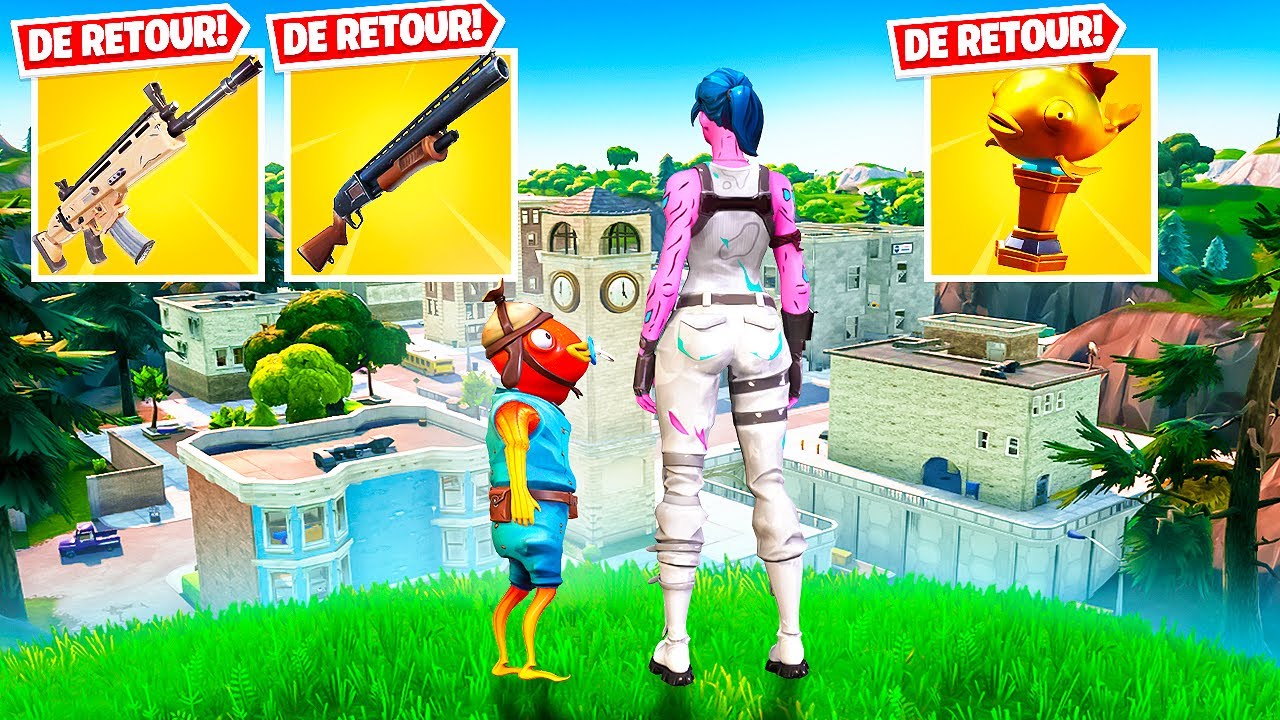 Le B&eacute;b&eacute; le plus Mignon de Fortnite Joue au Chapitre 1 ! (jojo)