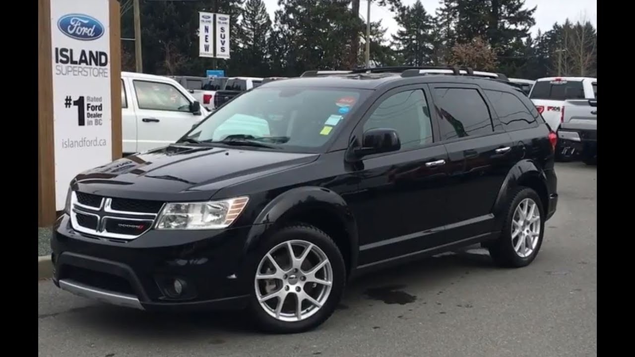 2015 Dodge Journey RT W/ Leather, DVD, Seats 7, AWD Review| Island Ford