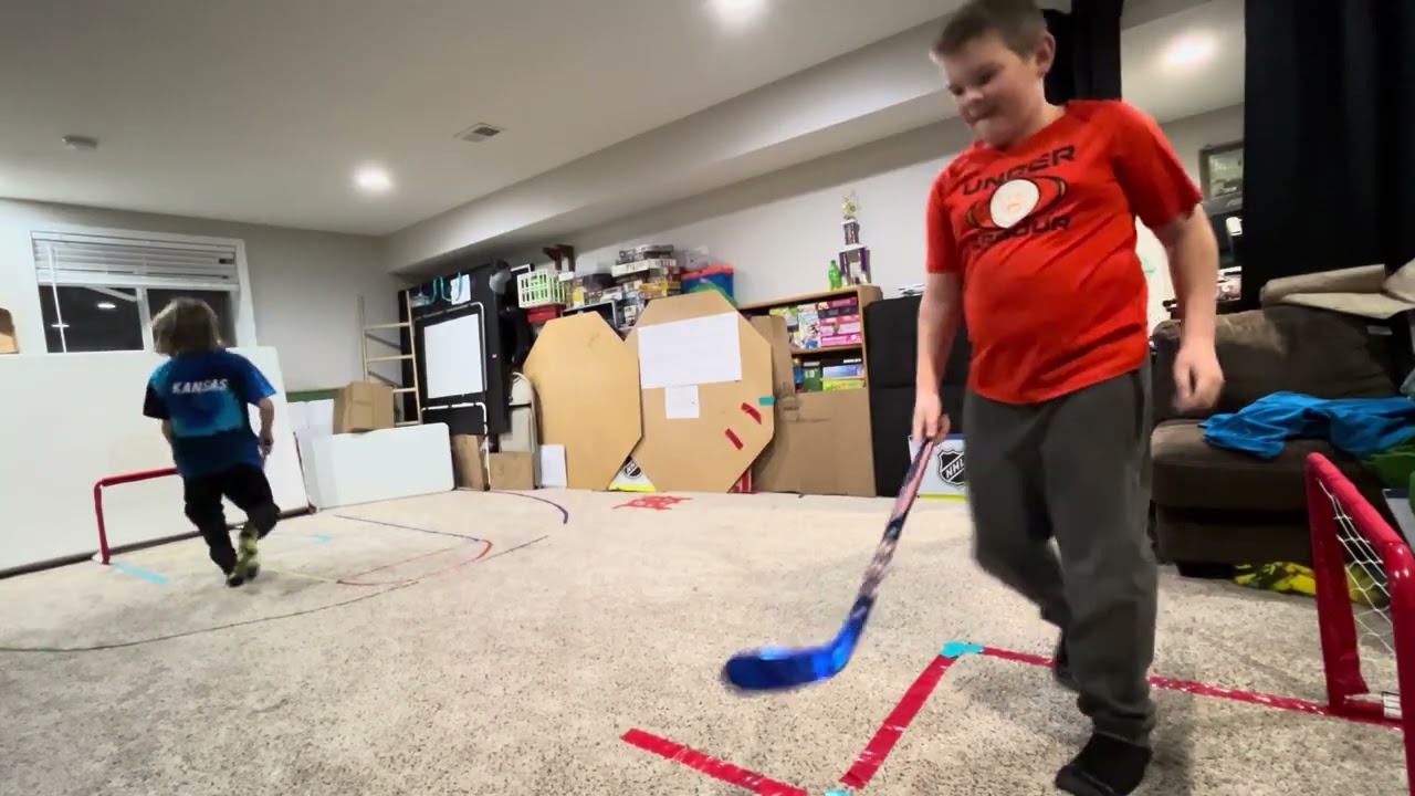 Unedited knee hockey pt 13 we sick + new things