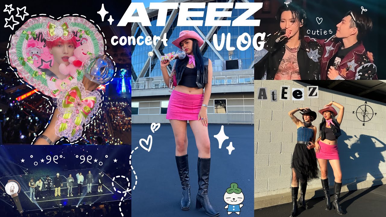 Видеоблог концерта ATEEZ [Окленд, 17 июля 2024 г.]