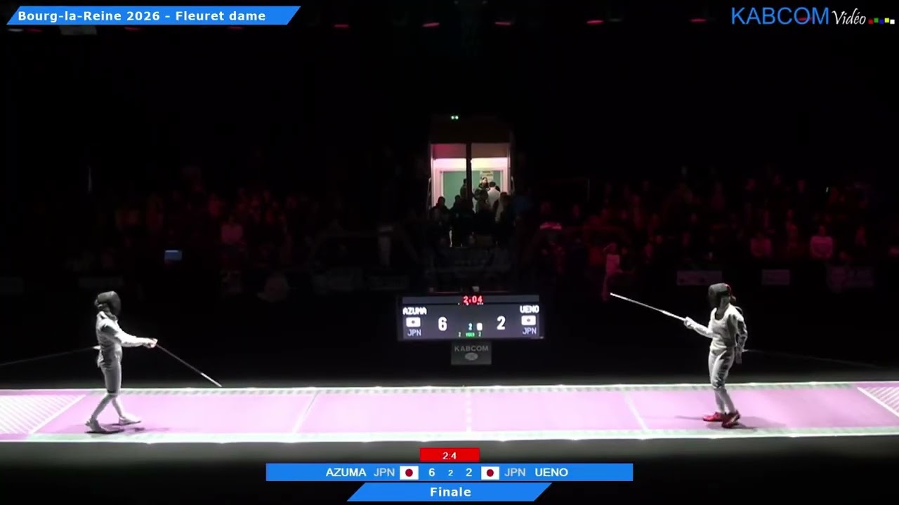 Hauts-de-Seine French Cup 2026 SWF - GOLD - Azuma Seri JPN v Ueno Yuka JPN