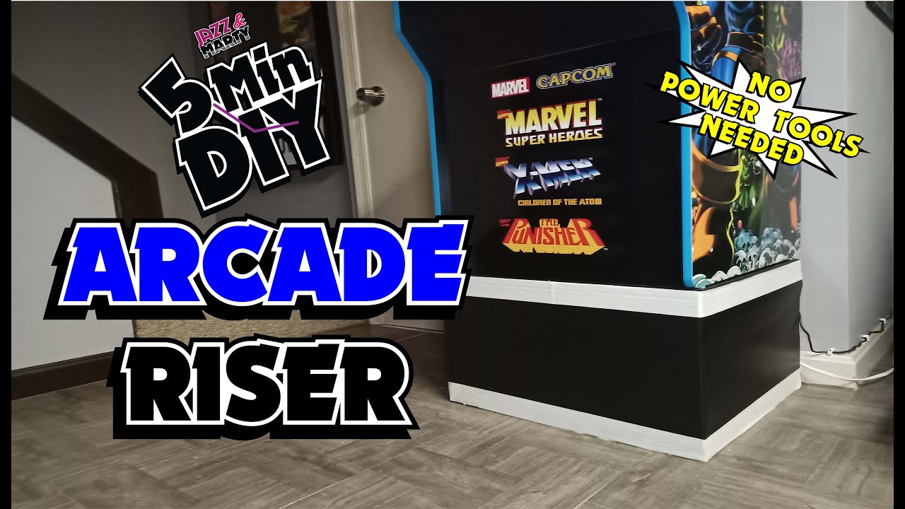 5Min Diy Arcade Riser!