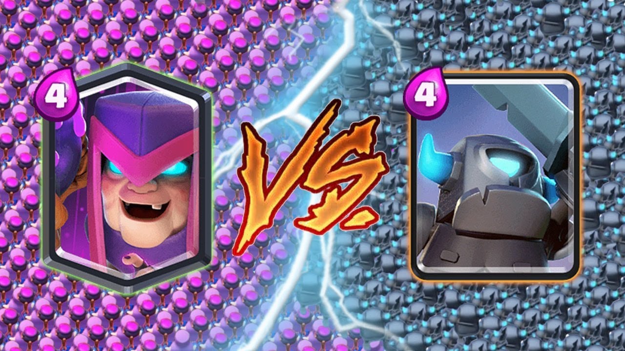 MOTHER WITCH VS MINI PEKKA - Clash Royale Battle #215