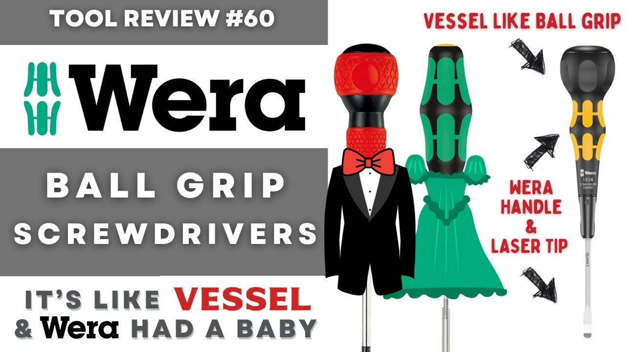Wera BALL Handle Screwdrivers - All My Favorite Parts of a Vessel & Wera Screwdriver #tools #wera