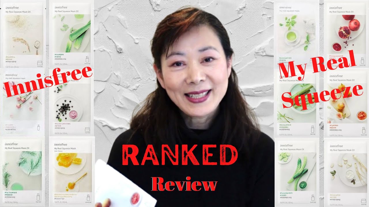 Innisfree Sheet Mask Review - RANKED Review on Entire Collection (12) + A Better Alternative Brand!!