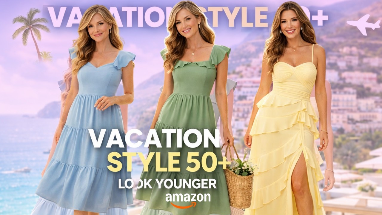 50代以上の女性のためのバケーションファッション！50代向け春夏ファッション