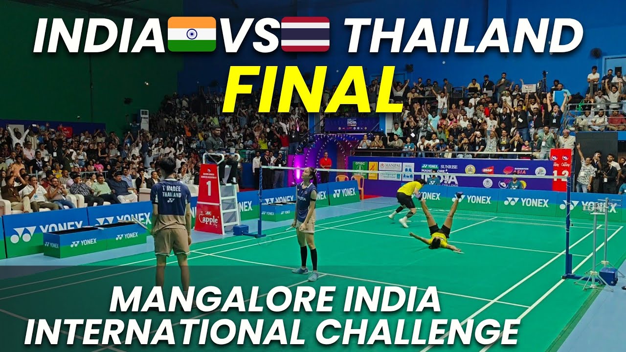 FINAL | MANGALORE INDIA INTERNATIONAL CHALLENGE DHRUV RAWAT/MANEESHA K vs T MADEE/N TUNGKASATAN