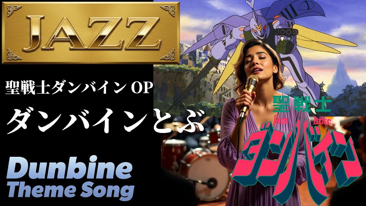 ダンバインとぶ　をラテン・ジャズにしてみた【Jazz cover】#ダンバイン #mio