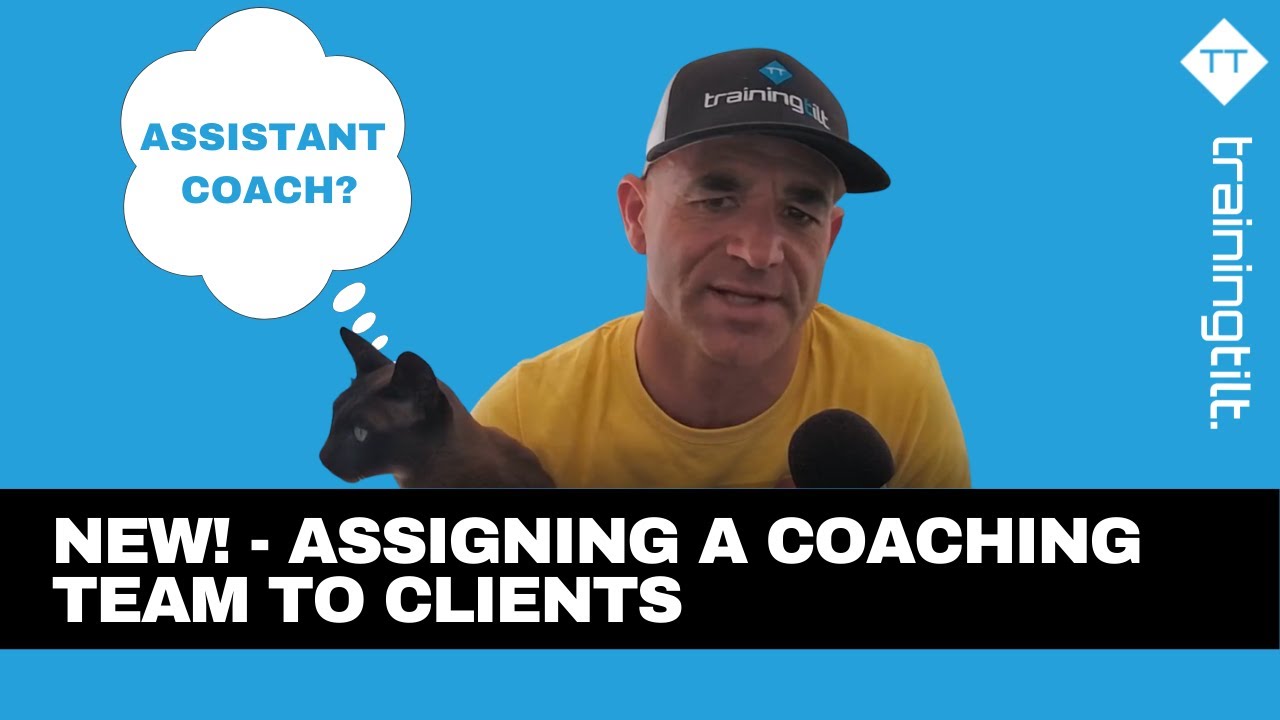 New! Assigning a Coaching Team to Clients