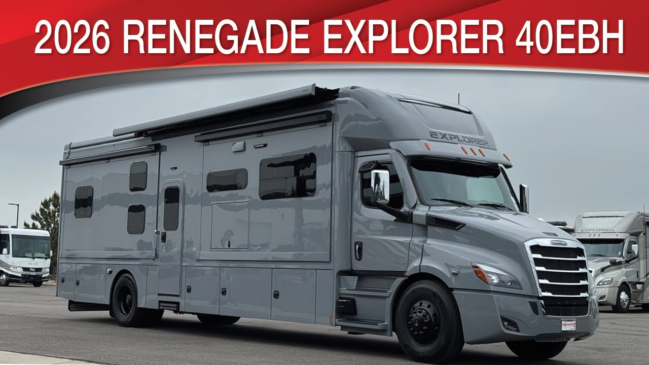 2026 Renegade Explorer 40EBH With Black Out Package