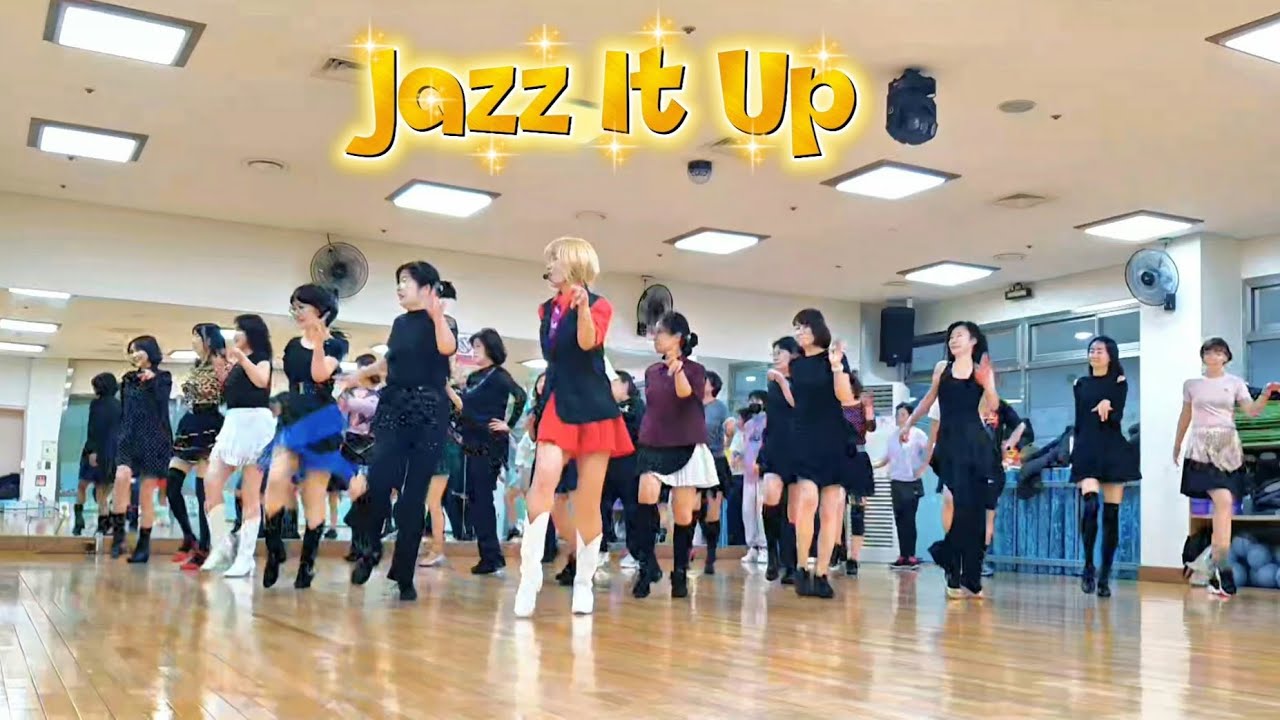 Jazz It Up Line Dance 