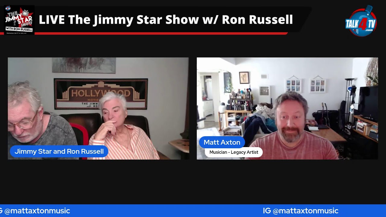 Celebrity Interviews From The World Of Entertainment With Hosts Jimmy Star and Ron Russell 01/28/26
