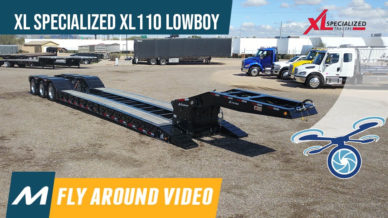 55 Ton Lowboy Trailer - XL Specialized Guardian 110HDG