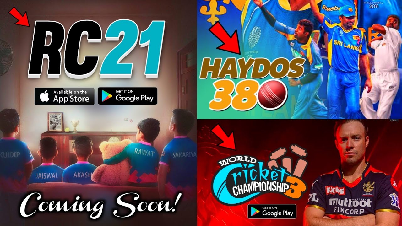 Real Cricket 21 Official Trailer - Haydos380 BETA On Playstore | WCB3 Coming Soon - WCC-3 Update!