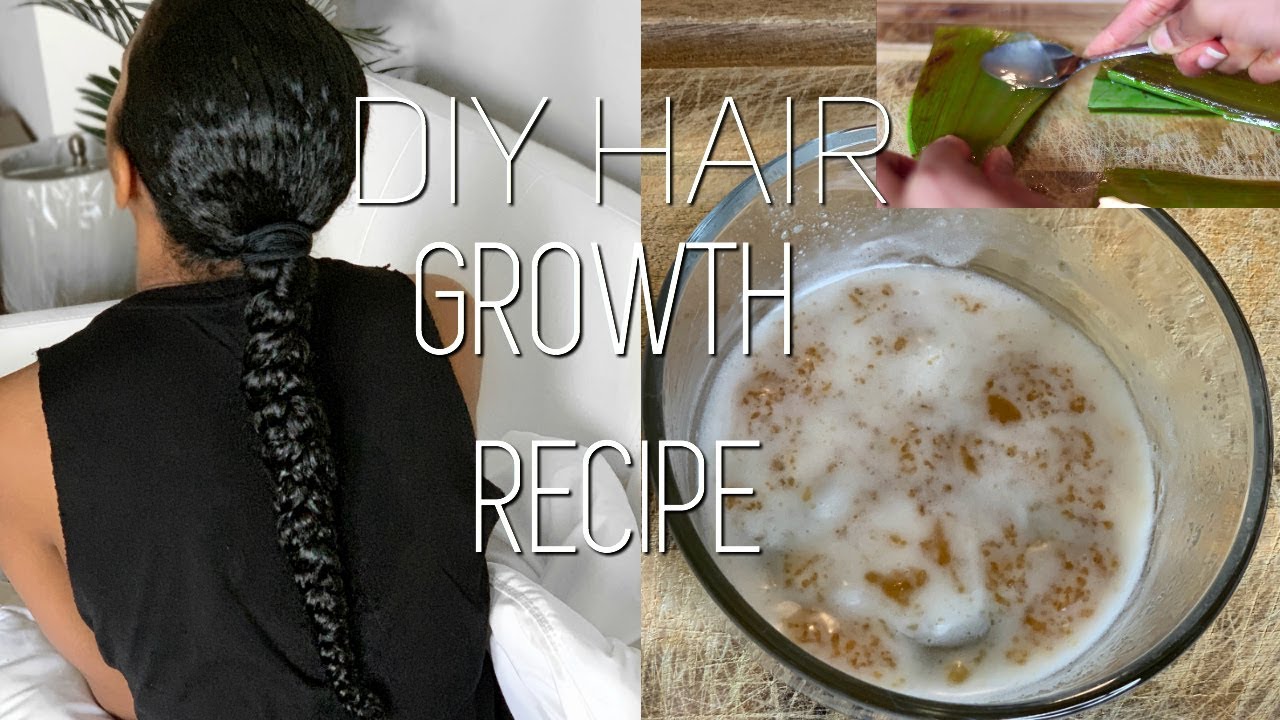 DIY HAIR GROWTH RECIPE FOR HEALTHY AND FAST HAIR GROWTH|Natural Hair