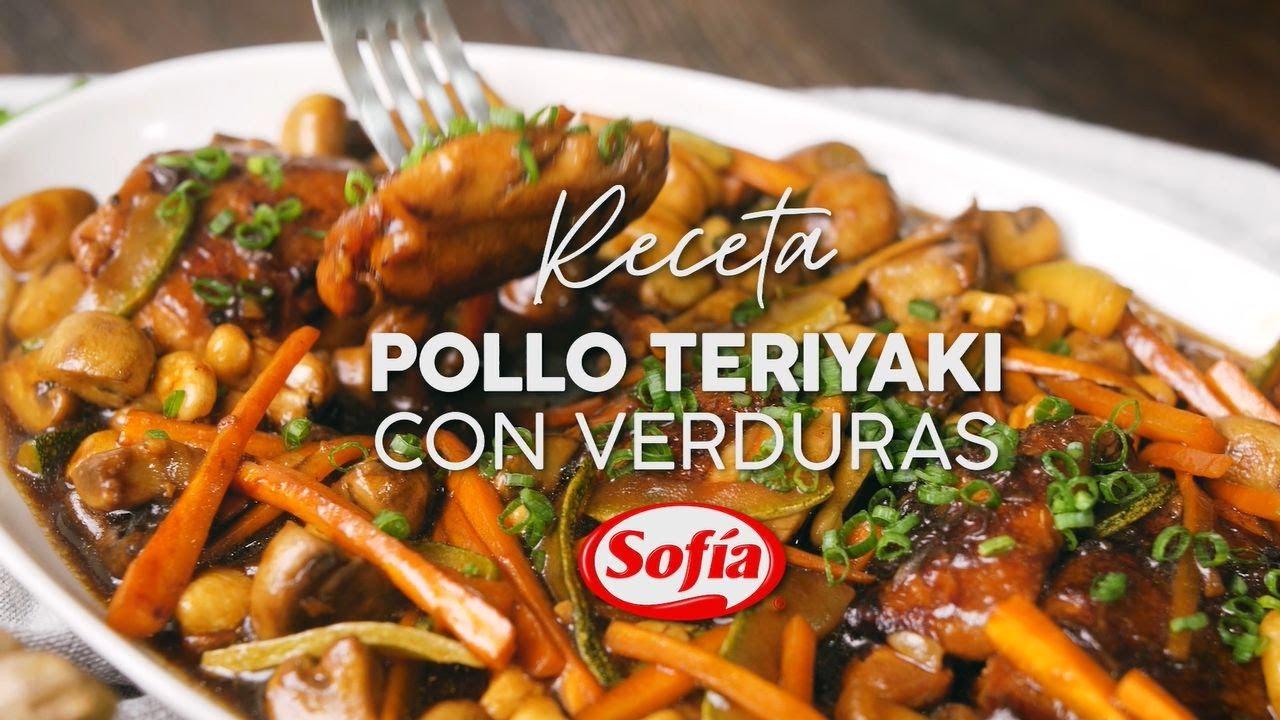Pollo Teriyaki con verduras