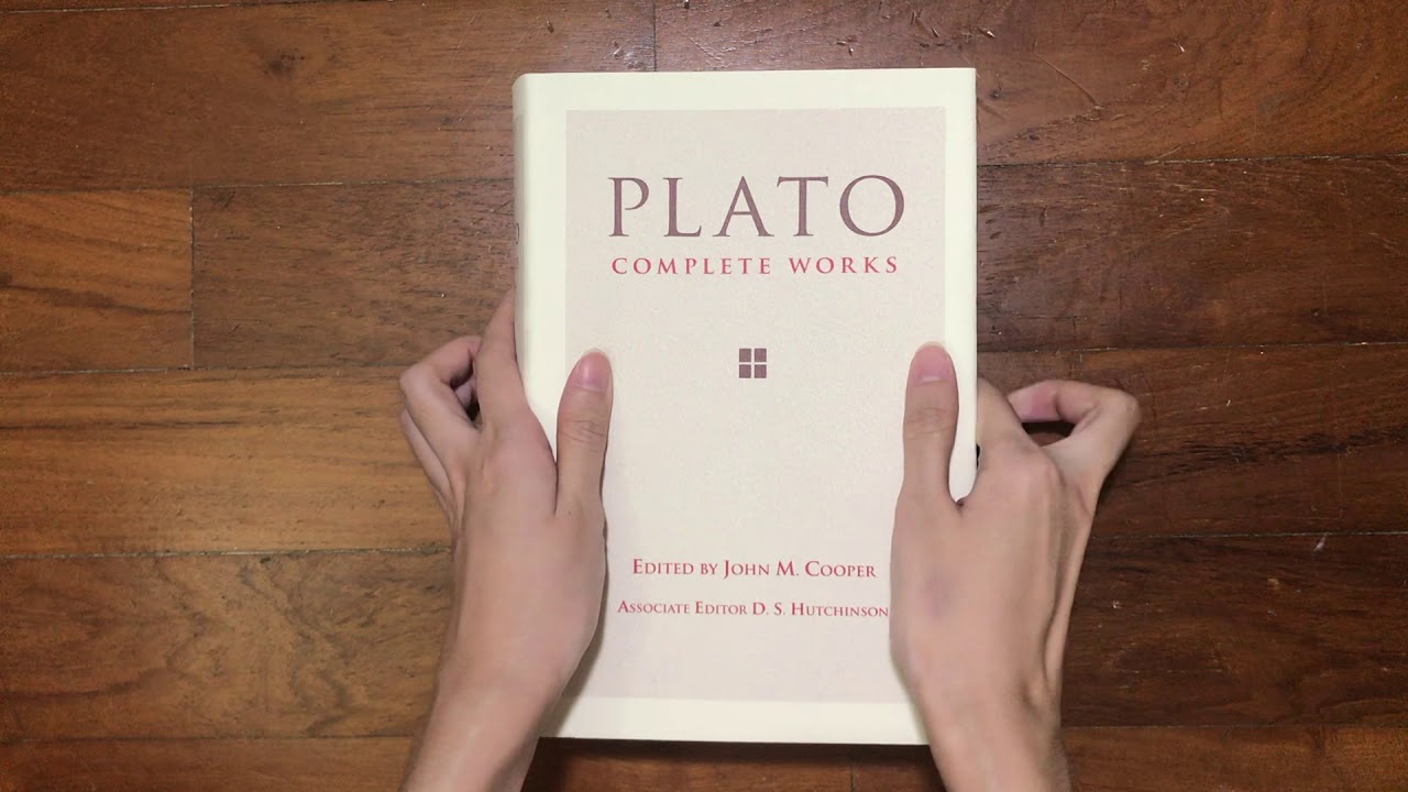 Plato Complete Works book review and detail satisfying asmr unboxing