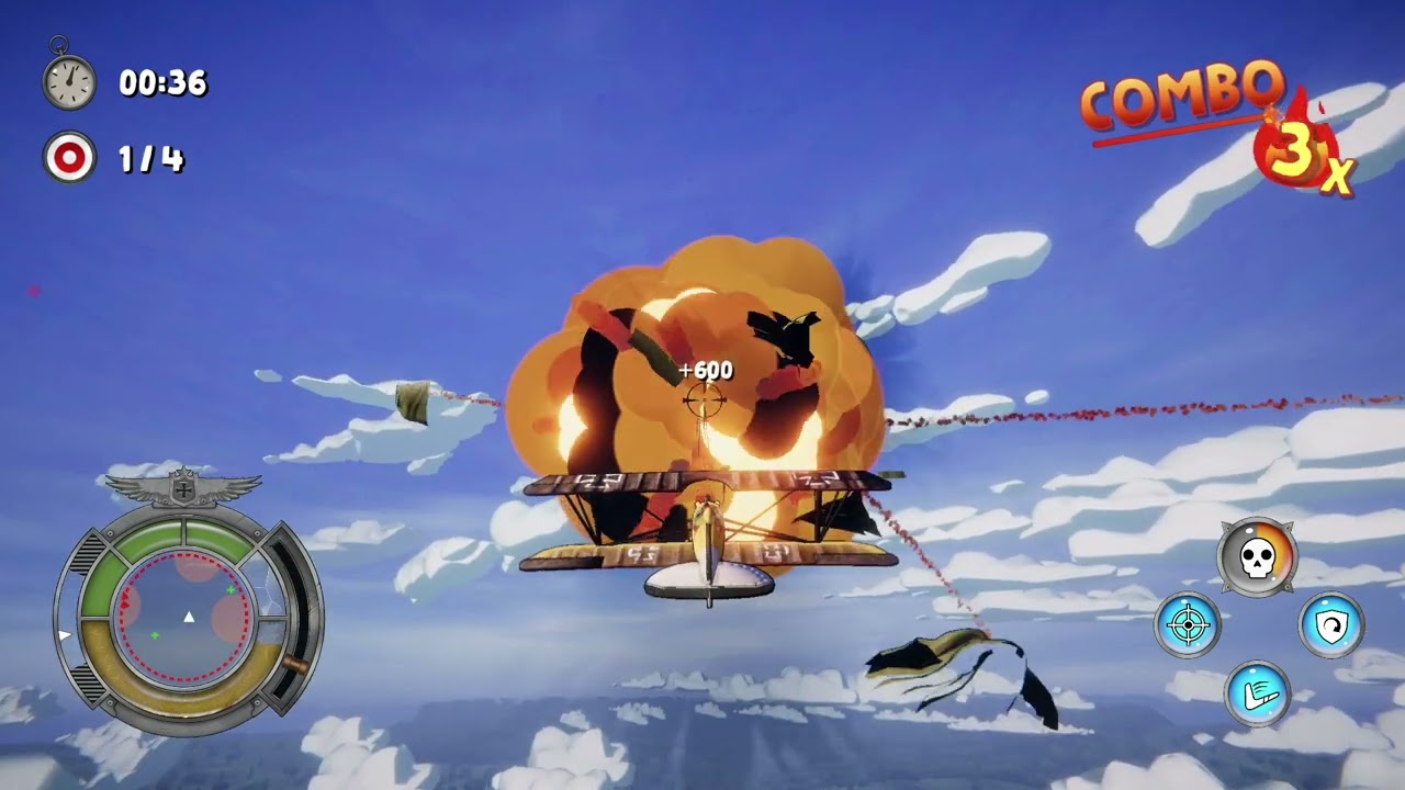 Red Wings: Aces of the Sky (PS4) gameplay